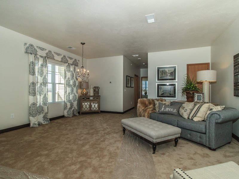 Interior living space in a Goodman-managed property